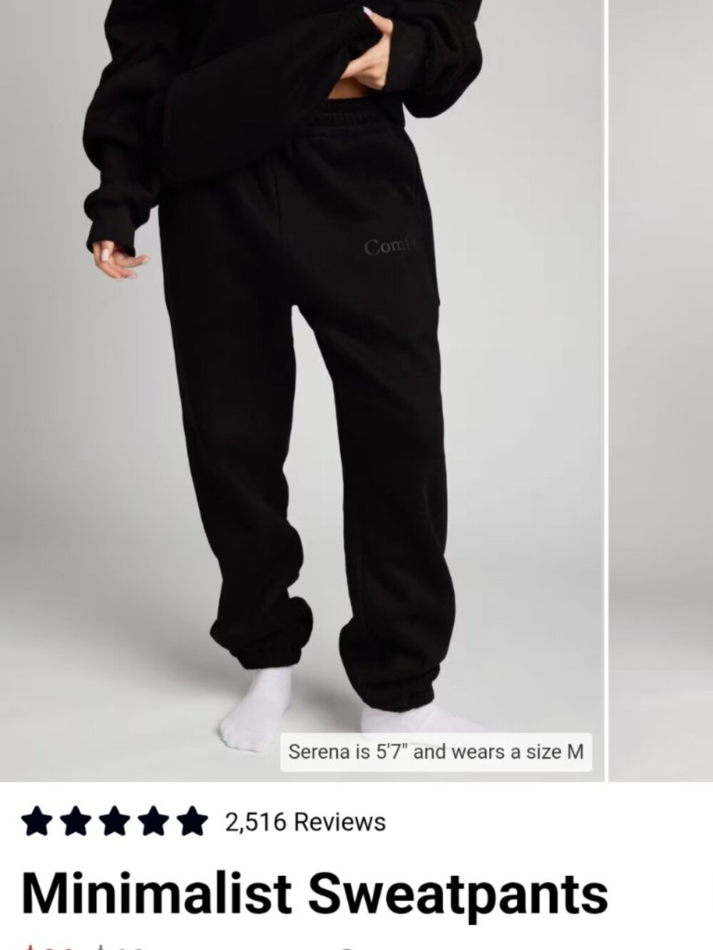 Comfrt Minimalist Sweatpants